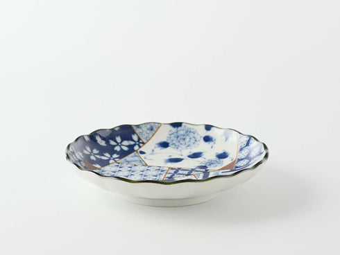 Petites assiettes Yuzen ×4